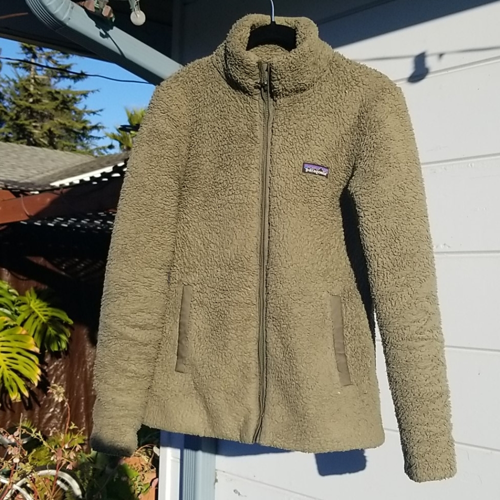 Fuzzy patagonia jacket